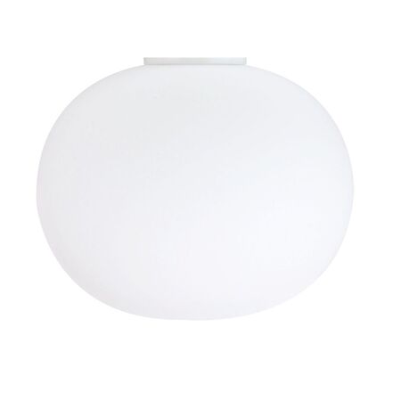 Flos Wandleuchte / Deckenleuchte für den Spiegel Mini Glo-Ball von Flos Weiss