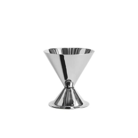 HAY Accessoires Eisbecher Essential Steel im 6er Set von Hay Stainless steel