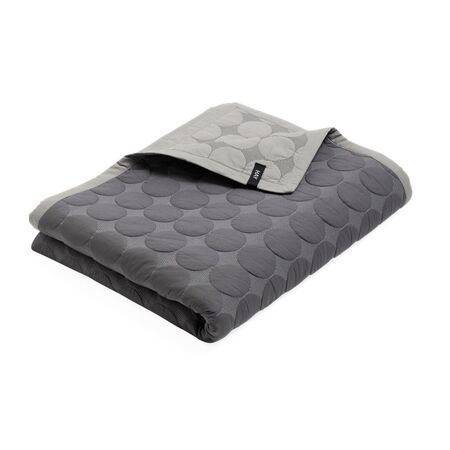 HAY Accessoires Hay Mega Dot Tagesdecke Dusty Blue, B: 195 cm / L: 245 cm