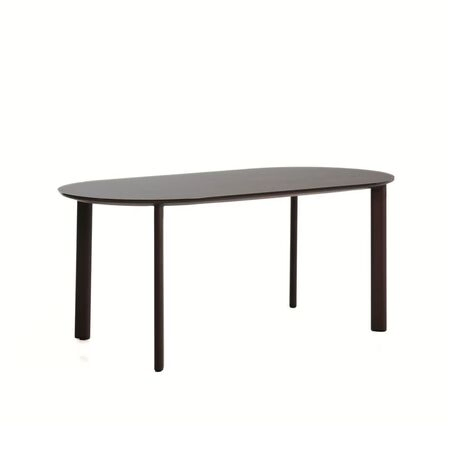 Kave Home Ovaler Tisch Erice von Kave Home L: 100 cm / B: 230 cm, Ecru