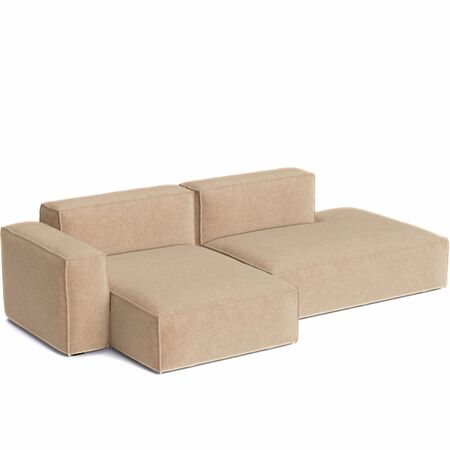 HAY Living 2.5-Sitzer Sofa Mags Soft Low Armrest Combination 3 Removable Cover von Hay Links, 100 - Linara 