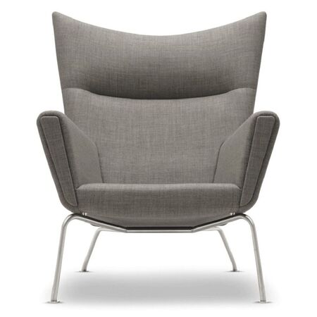 Carl Hansen & Søn Carl Hansen & Søn CH445 Wing Sessel Mood 03101 - Mittelgrau