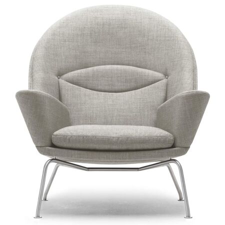 Carl Hansen & Søn CH468 Sessel Oculus von Carl Hansen & Søn Mood 8101 - Rotbraun