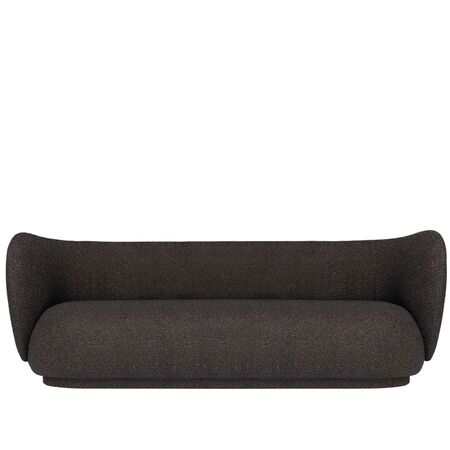 Ferm Living 3-Sitzer Sofa Rico Vanir von Ferm Living Off White / Honey