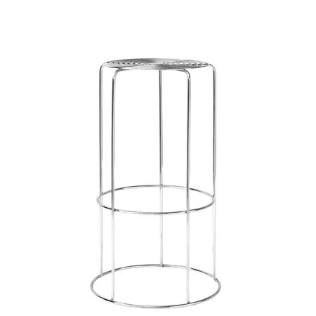 &Tradition Barhocker Wire VP16 von &Tradition Hochglanzpolierter Stahl