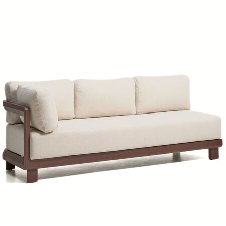 Kave Home 3-Sitzer Sofa Nerano von Kave Home Braun
