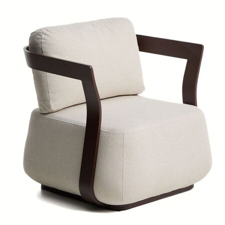 Kave Home Outdoor Sessel Tamaris von Kave Home Braun