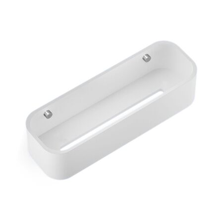 Decor Walther Duschcontainer STONE DCT45 von Decor Walther Matt Weiss, B: 45 cm, Edelstahl gebürstet