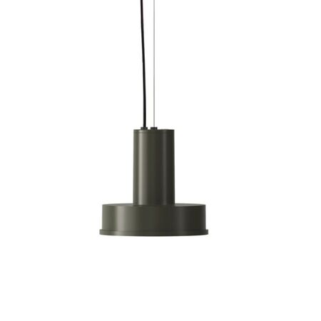 Santa & Cole Pendelleuchte Arne S Domus von Santa & Cole Aluminium grau, 1-10V