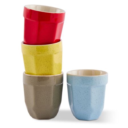 Latte Tassen Polygon im 8er Set von La Marzocco x POLSPOTTEN