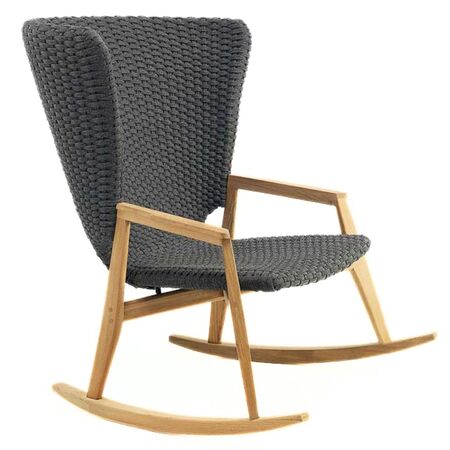 Ethimo Schaukelstuhl Knit von Ethimo Teakholz