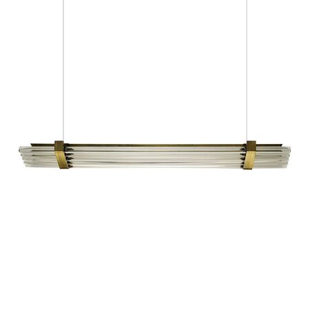 DCWéditions Pendelleuchte Seagull von DCW Gold, L: 160 cm