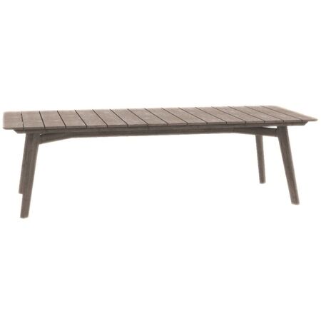 Ethimo XL Rechteckiger Esstisch Knit von Ethimo Teakholz