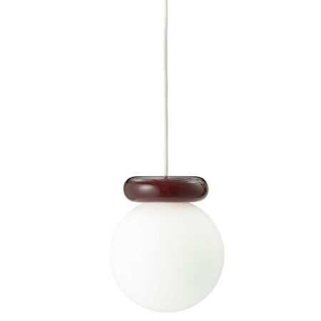 Mikado Side Chair Low in Leder mit Vierstern-Untergestell von Vitra