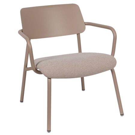 Fermob Indoor Lounge-Sessel Stoffbezug Studie von Fermob Muskat - Meliertes Beige 14E7