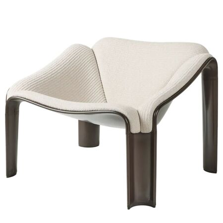 Gubi Lounge Chair F300 von Gubi Pastel Green / Dedar Belsuede Special FR 132