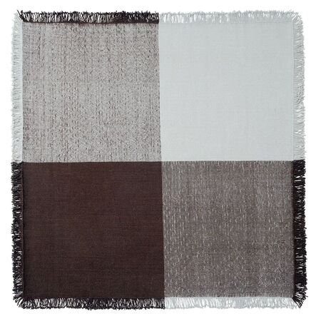 Muuto Teppich Verso von Muuto Pale Green / Warm Brown
