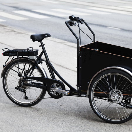 Stadtkutsche 'Christiania Bike' mit Motor