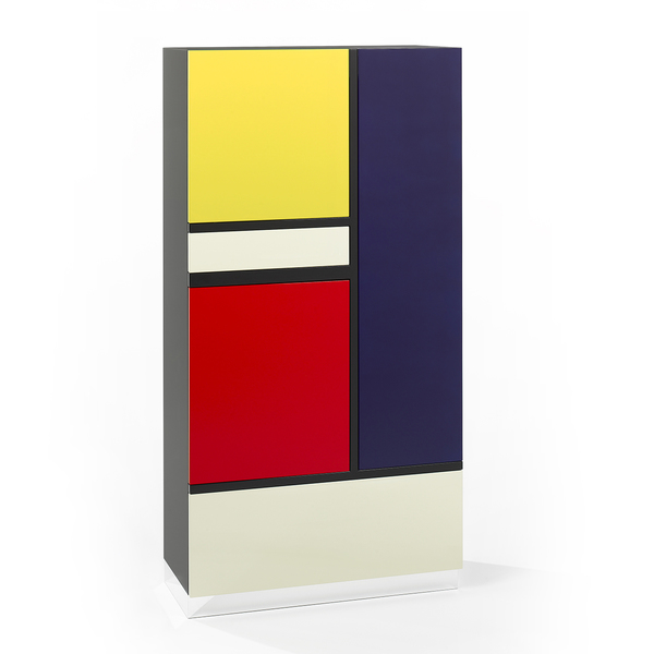 Mondrian Schrank Objekt 1