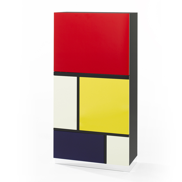 Mondrian Schrank Objekt 2