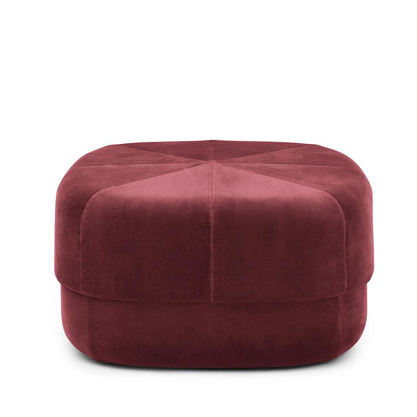 Pouf en velours « Circus » de Normann Copenhagen