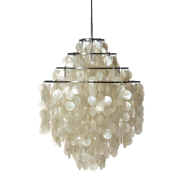Lampe suspendue en nacre Fun