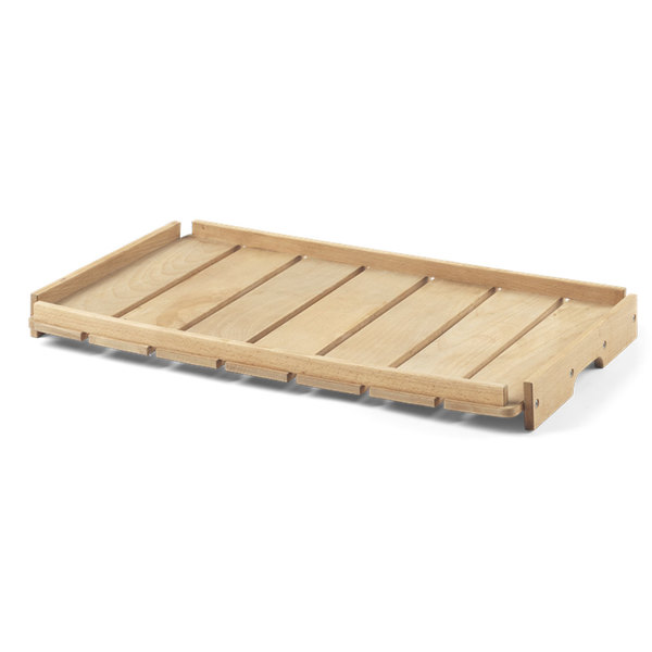 Serviertablett aus Teakholz