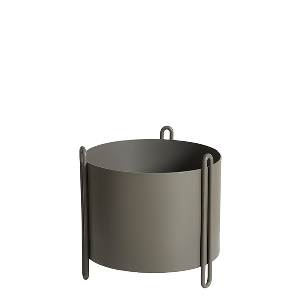 Steel plant pot on legs