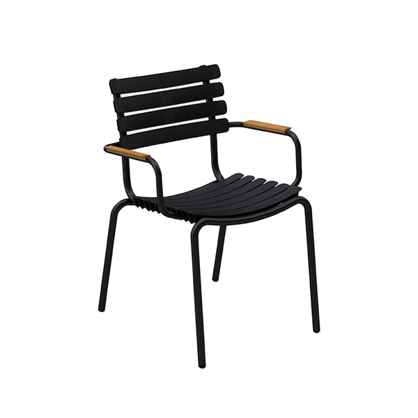 Fauteuil de jardin Reclips avec accoudoirs