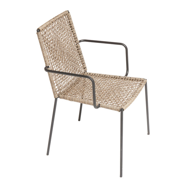 Chair Riva - Walnut Black