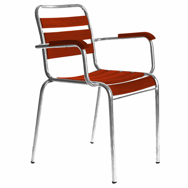 Chaise modèle 12a avec accoudoirs