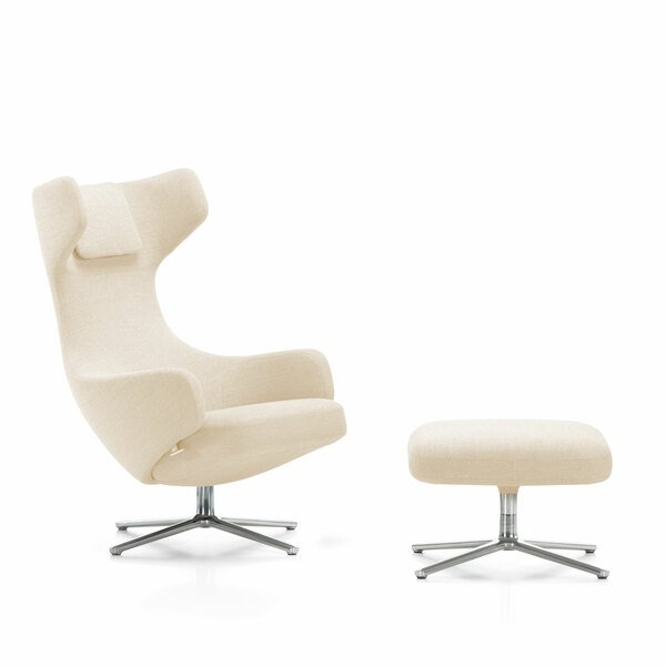 Grand Repos & Ottoman von Vitra in Stoffvarianten
