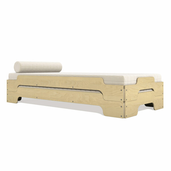 Doppelbett: Klassik Stapelliege in Holz im 2er Set von Müller Small Living