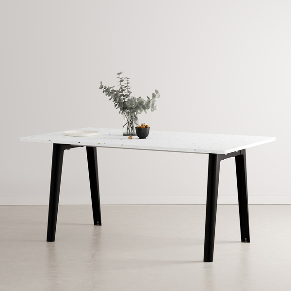 Rectangular dining table New Modern made of recycled plastic