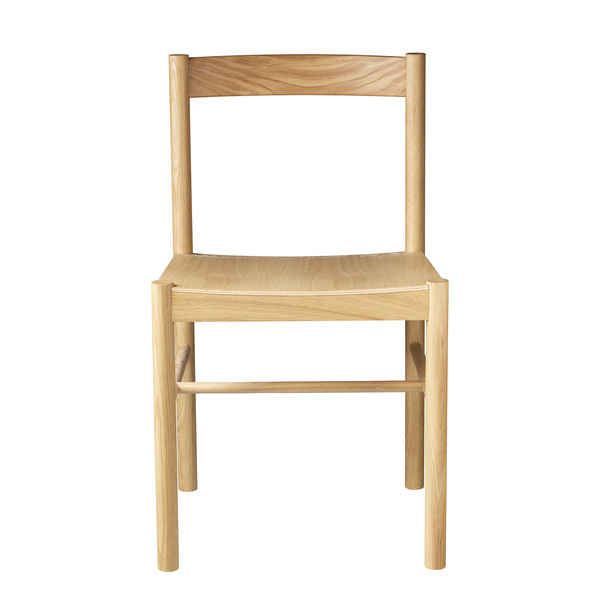 Chair J178 with solid seat