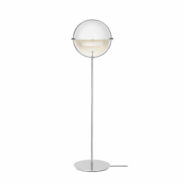 Multi-Lite Floor Lamp in Chrome
