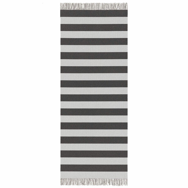 Tapis de course d'intérieur et d'extérieur à grosses rayures