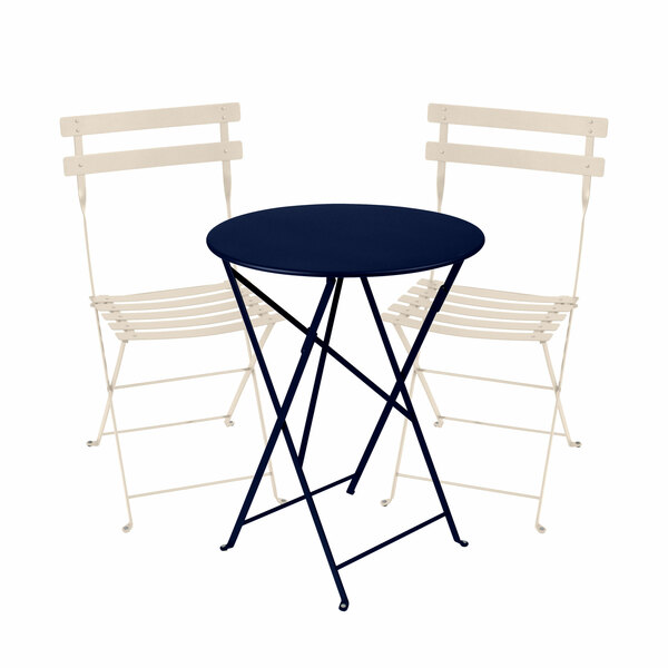 Garten-Set Bistro für 2 mit rundem Tisch