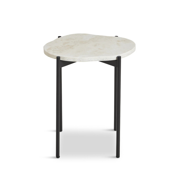 Table d'appoint La Terra en travertin
