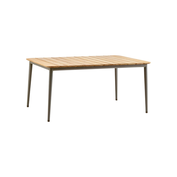 Core Table à manger Plateau de table en teck inclus