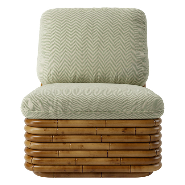 Lounge Chair Bohemian 72 in rattan