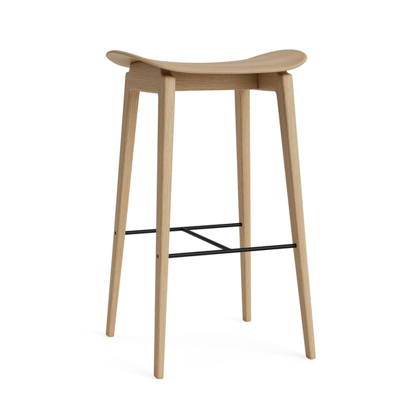 NY11 Bar Chair - Black-Hoch (75cm)