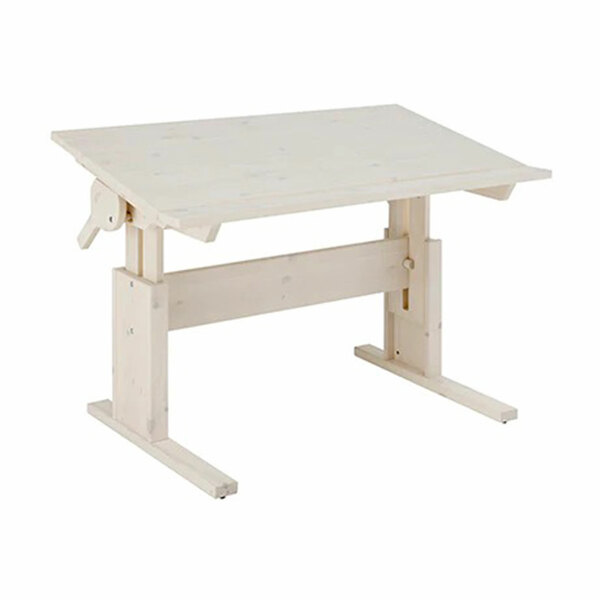 Bureau avec plateau inclinable