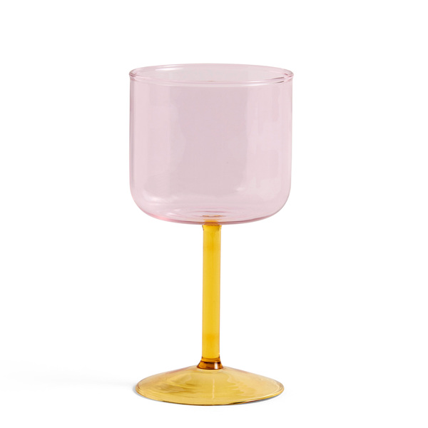 Hay Tint Wine Glass - Set of 2 Glasses