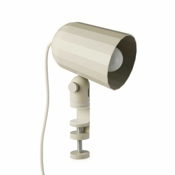 Wrong for Hay Noc Light lampe à pince-gris foncé