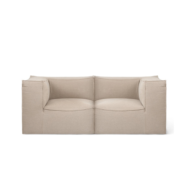 Petit canapé modulaire Catena avec 2 éléments d'angle