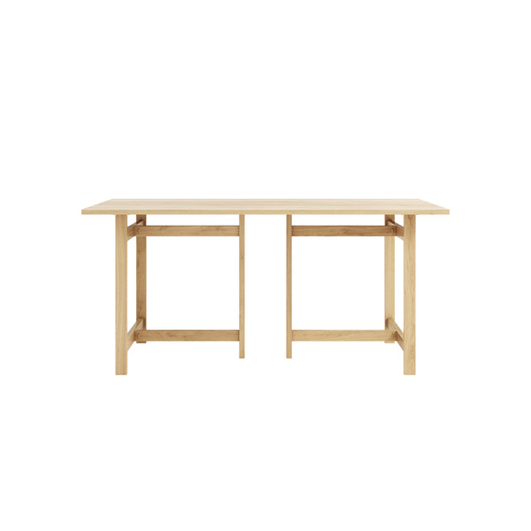 Simple et ingénieux : Table à manger rectangulaire