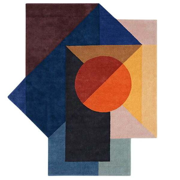 Geometric carpet Zoe Kubb