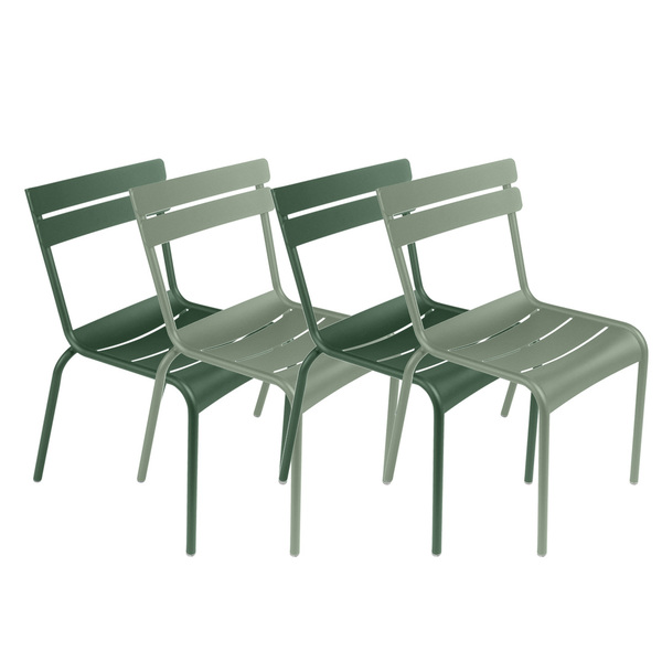 4er Set Gartenstuhl Luxembourg 