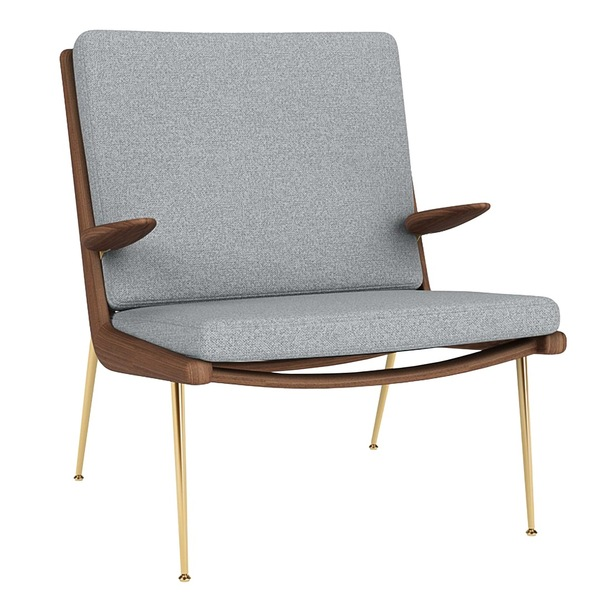 Sessel Boomerang mit Armlehnen